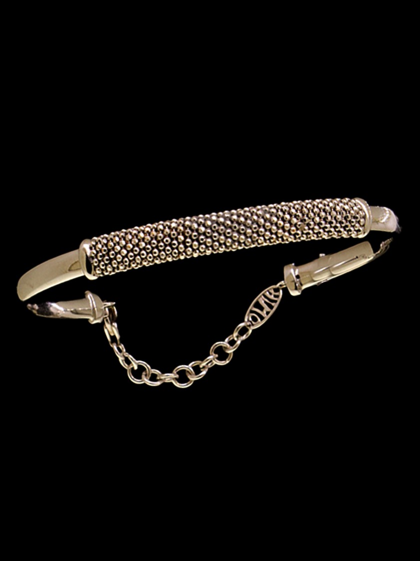 18K White Gold HIMO Bangle